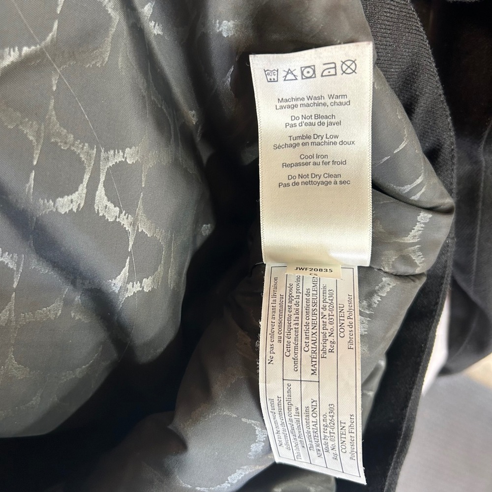 Merrell Opti-Shell Hooded Duffle Coat Black Toggle Parka Jacket Women's XS READ - Picture 9 of 14